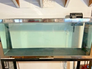 VINTAGE METAFRAME AQUARIUM & STAND 55gal  (Used) - Picture 1 of 11