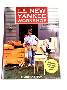 The New Yankee Workshop - HardCover 1st Edition 180 pages By Norm Abram - Excell - Picture 1 of 5