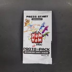 *NUEVO* ¡Verso NomNom! Volumen 4 Proto-Packs SELLADOS 1 cada 3 cartas por paquete - Imagen 1 de 3