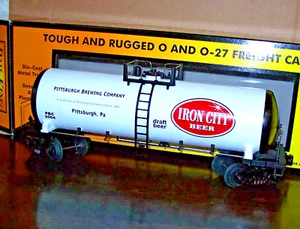 MTH RAILKING IRON CITY TANK CAR 30-73135 - Picture 1 of 3
