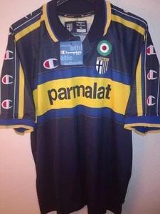AC PARMA 1999-2000 BNWT Parmalat camiseta shirt trikot maillot maglia champion - Picture 1 of 4