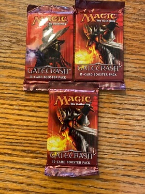 Gatecrash MTG Booster Pack x (3) New Factory Sealed (RG) 4RCards - Image 1 of 2