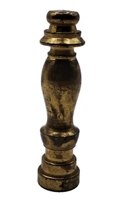 Lampada stile trofeo vintage ottone metà secolo paralume finale topper 1 3/4" recupero - Foto 1 di 3