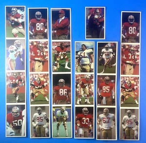 1988 San Francisco 49ers Police Oscar Mayer Set Lot of 23/19 Diff Rice (2) Young - Picture 1 of 5