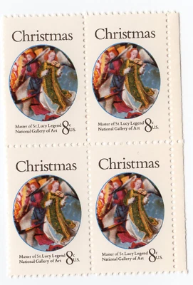 Scott #1471 St. Lucy Violin Dancing Block of 4 Stamps - MNH - Image 1 of 2