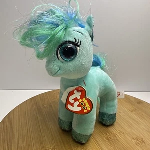 Ty Beanie Babies 2019 Beanie Boos "Topaz" The My Little Pony Peluche Caballo - Imagen 1 de 7