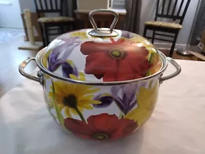 The Pioneer Woman Floral Garden Dutch Oven 4 QT Cooking pot - Picture 1 of 7