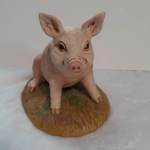 Cerdo de cerámica Enesco 1984 se asemeja a Wilbur de Charlottes Web - Imagen 1 de 22