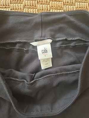 Pantalones Leggings Mujer Cabi Elastizados Talla L Negros Foto 1 de 2