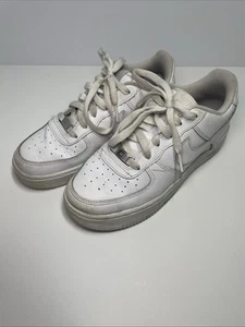 Nike Air Force 1 LE Low Triple White 314192-117 | Taglia 5Y - Foto 1 di 6