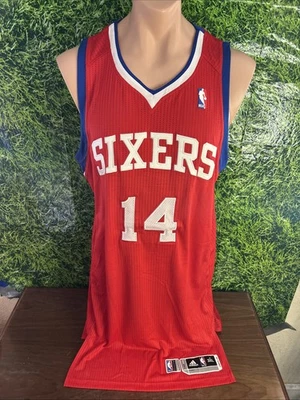 2010-2011 Philadelphia 76ers Basketball #14 Jason Smith Issued Jersey 3XL+4 - Image 1 of 4