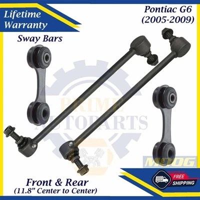 MOOG OEM Front & Rear Sway Bars For 2005-2009 Pontiac G6 Lifetime Warranty - Image 1 of 4