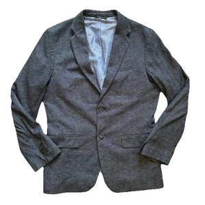 Banana Republic Herren Small 38R Grau Baumwolle 2-Knopf Blazer Sakko - Bild 1 von 4