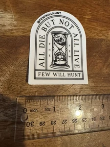 Calcomanía adhesiva FWH Few Will Hunt Life Tactical Forward Group - Imagen 1 de 1