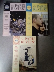 Lot of 3 Paris Review Literary Journals - 2012 - Issues 201,202,203 - Picture 1 of 7