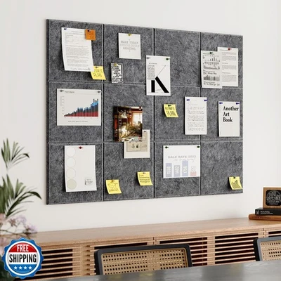Felt Cork Board for Wall: Extra Large Bulletin Board for Office - - Image 1 of 4