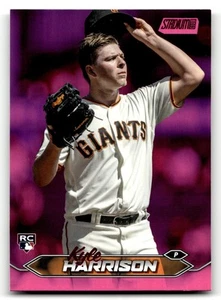 2024 Stadium Club Kyle Harrison #241 Pink Foil San Francisco Giants - Picture 1 of 2