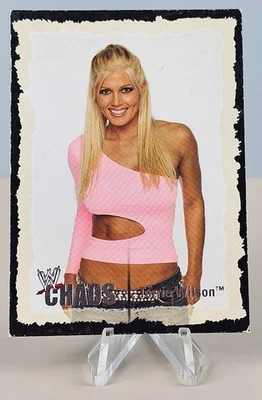 Torrie Wilson 2004 Fleer WWE Chaos Silver #12  Wrestling HOF WCW - Image 1 of 2