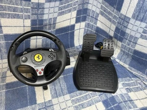 Playstation 3 Thrustmaster Ferrari GT Experience V3 Wheel & Pedal PS3 & PC - Picture 1 of 12