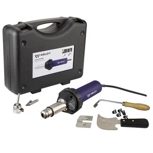 Weldy 1600W Hot Torch Plastic Air Welding Gun Kit Welder Pistol Tool Hot Air Gun - Picture 1 of 13