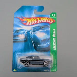 2008 Hot Wheels #172 Treasure Hunt 12/12 '69 CAMARO grau mit Chrom OH5 Speichen - Bild 1 von 12