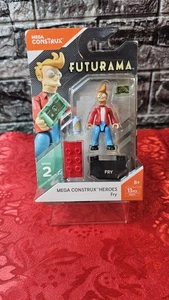 2017 Mega Construx Heroes Futurama Fry Series 2 NIB - Picture 1 of 2