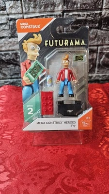 2017 Mega Construx Heroes Futurama Fry Series 2 NIB - Image 1 of 2