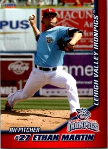 2013 Choice Lehigh Valley IronPigs #13 Ethan Martin - Picture 1 of 2