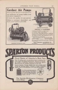 1919 Gardner Air Pump Automotive Compressor Ad - Picture 1 of 1