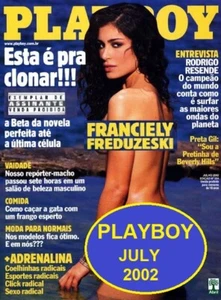 PLAYBOY MAGAZINE BRAZIL # 324 - FRANCIELY FREDUZESKI - JUL 2002 - VG EXC - HOT - Picture 1 of 1