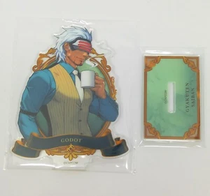 Figura de pie acrílico Ace Attorney Godot estilo estatua Capcom Store - Imagen 1 de 3