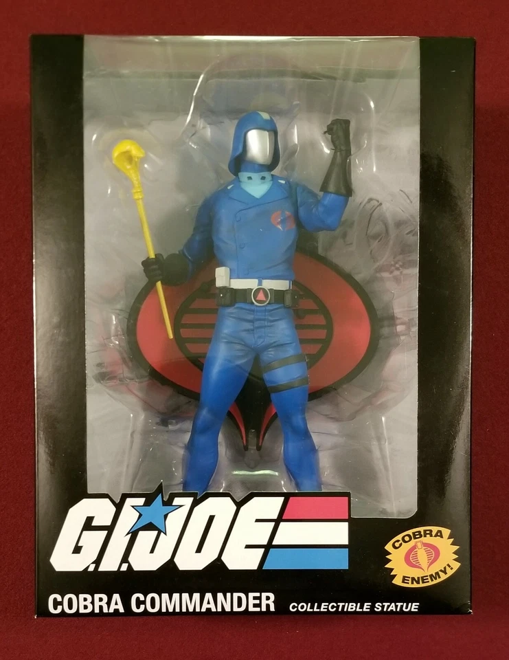 G.I.JOE * COBRA COMMANDER * Estatua Escala 1:8 * ARAH * PCS Coleccionables * Hasbro  Foto 1 de 1