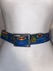 1988 Teenage Mutant Ninja Turtles Kids Belt Sz.20-22” Waist - Picture 1 of 4