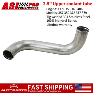 Upper Coolant Tube Fits Peterbilt 379 Cat C15 C16 3406E 357 359 378 377 379 US - Picture 1 of 6