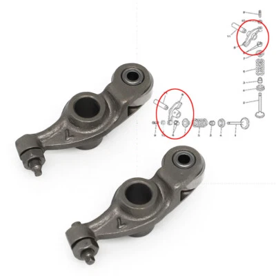 Upgraded Camshaft Silent Rocker Arm For YAMAHA  TTR125 TT-R125 TTR125E 2000-2009 — 第 1/4 张图片