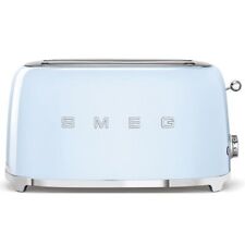 SMEG 2-Schlitz Toaster lang TSF02PBEU Pastellblau 50's Style