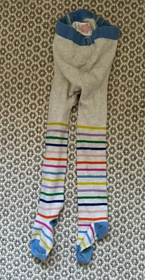 Mini Boden Adorable, Striped Rainbow Tights. 18-24 Months, Great Gift Idea! - Image 1 of 3