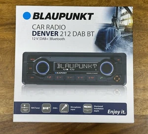 Blaupunkt DENVER 212 DAB BT 1DIN AutoRadio DAB+ Bluetooth 12V schwarz - Neu/OVP - Bild 1 von 2