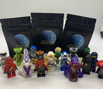 LEGO Ninjago Mystery Minifigure Blind Bag 100% Genuine LLoyd Snake Cole Kai Zane - Image 1 of 2