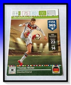 2016 Panini AdrenalynXL Fifa 365  -International Star-Rising Star-Double Trouble