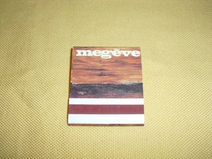 POCHETTE D'ALLUMETTES Publicitaire "Megève" - Picture 1 of 2