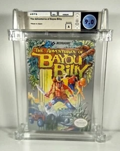 Adventures of Bayou Billy New Nintendo NES Factory Sealed WATA Grade 9.0 A Mint - Picture 1 of 5