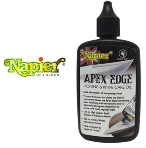 Napier Apex Edge 70ml Dropper Bottle Honing & Knife Care Oil Certified FOOD SAFE - Picture 1 of 1