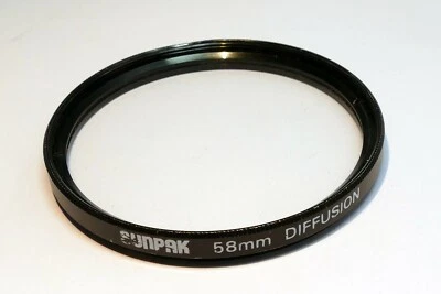 Sunpak Soft Focus Diffusion 58mm filter for Portraiture  - Image 1 of 4