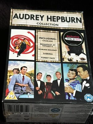 Audrey Hepburn Collection - Sealed NEW DVD - Charade - Sabrina - Funny Face etc - Image 1 of 3