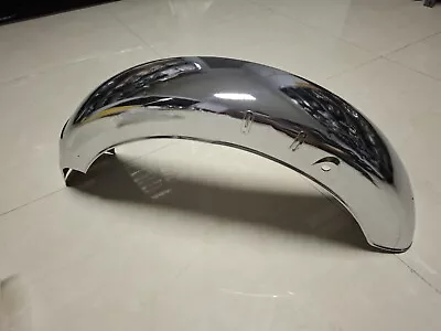 SUZUKI GT100-GT100A-GT100M-GT125 REAR FENDER METAL CHROME HIGH QUALITY BRAND NEW - Image 1 of 4