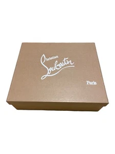 Christian Louboutin Empty Shoe Box  12”x10”x4 Storage Display Large Tissue Paper - Picture 1 of 11