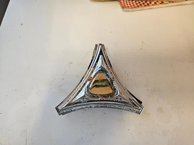 64 1964 DODGE POLARA 330 440 TRUNK LOCK COVER EMBLEM VERY NICE - Image 1 of 3