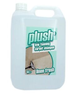 Carpet Cleaner Shampoo Odour Neutraliser 5L Jerry Container Fresh Linen Plush