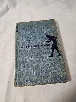 Nancy Drew The Secret At Shadow Ranch 1931 Carolyn Keene HC Blue Cover Foto 1 de 4